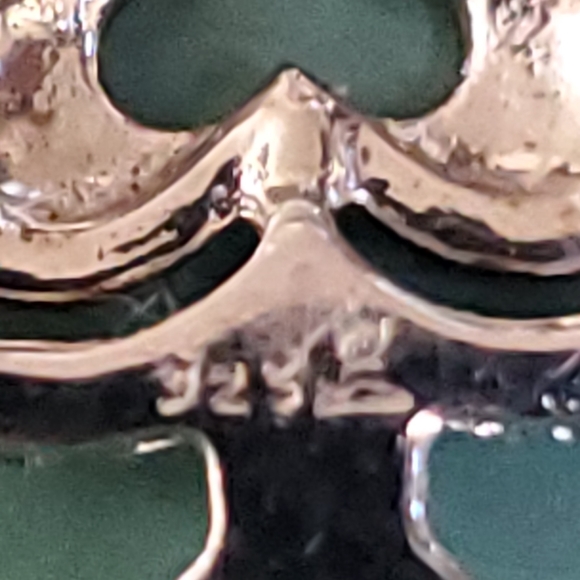 Vintage Sterling Silver Key Pendant - Picture 4 of 7